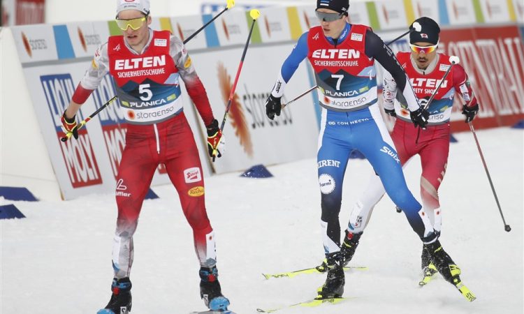 Nemke zmagovalke ekipne tekme v Planici, Slovenke četrte