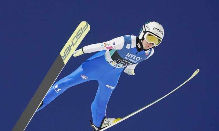Ema Klinec na drugem mestu po prvi seriji Lillehammerja