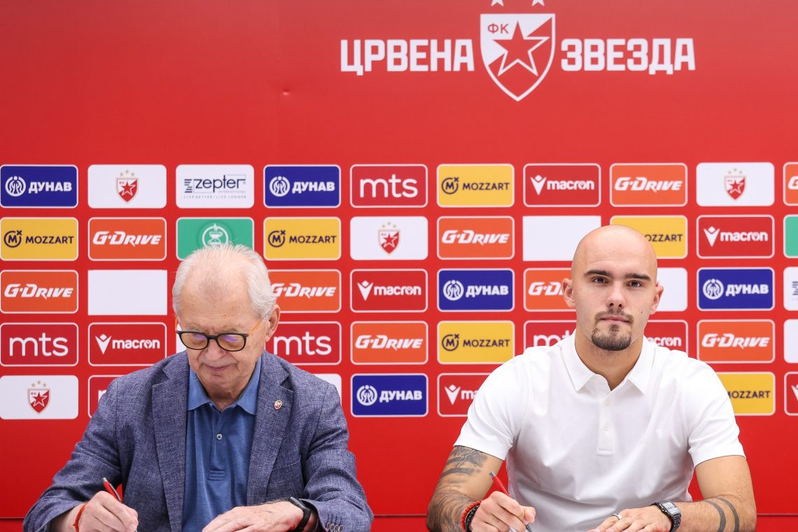 Drkušić uradno posojen v Crveno zvezdo