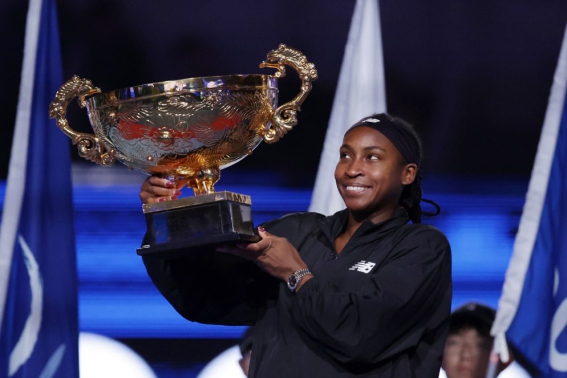 Coco Gauff v Pekingu do druge zmage v sezoni