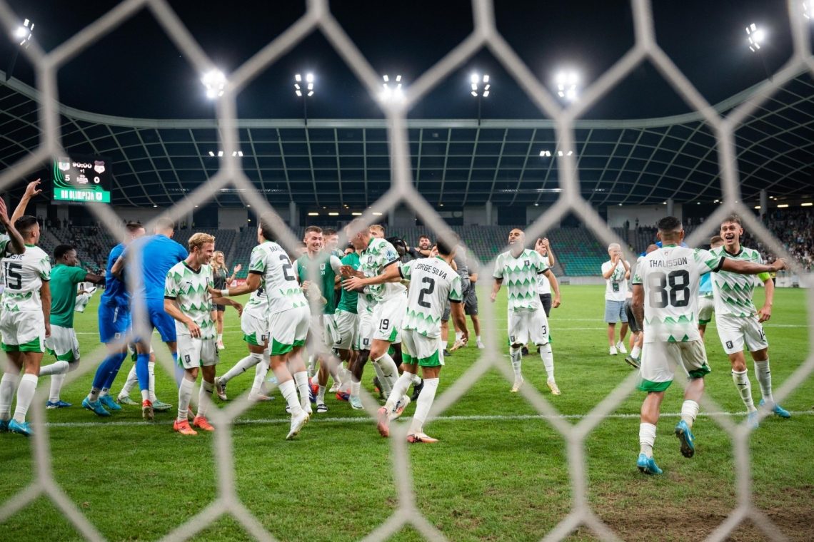 Olimpija v konferenčni ligi do tretje zaporedne zmage