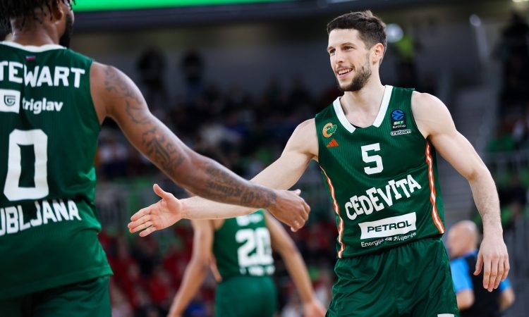 Cedevita Olimpija si je zagotovila mesto v končnici BKT EuroCupa