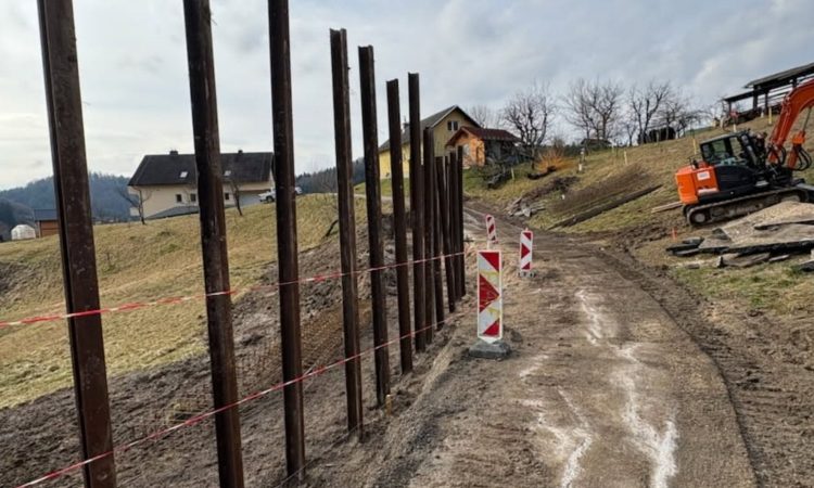 Sanacija plazov v Velenju poteka nemoteno
