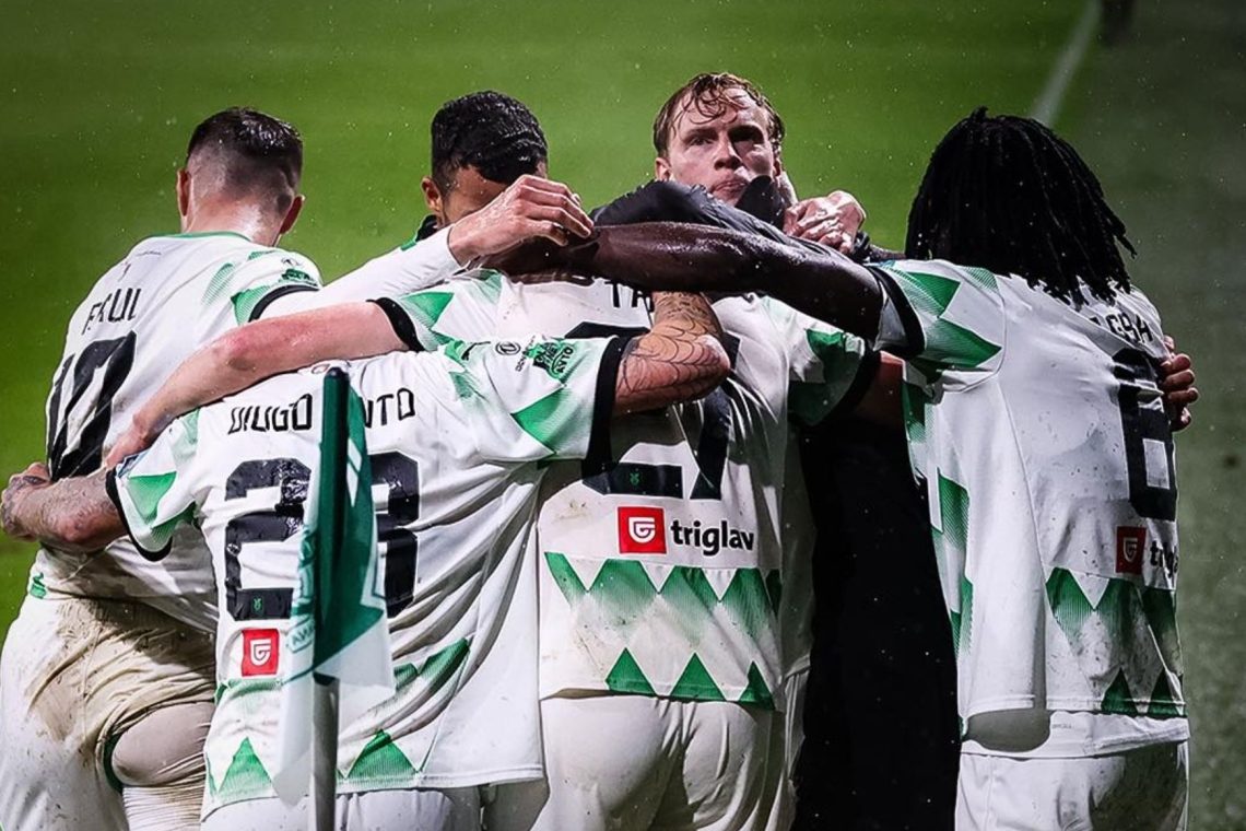 Nogometaši ljubljanske Olimpije so premagali Muro z 2:1 