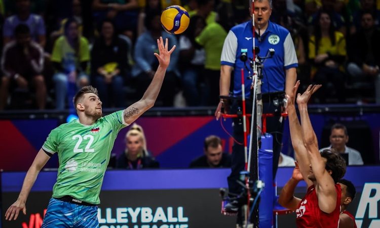 Prvi poraz slovenskih odbojkarjev v ligi narodov