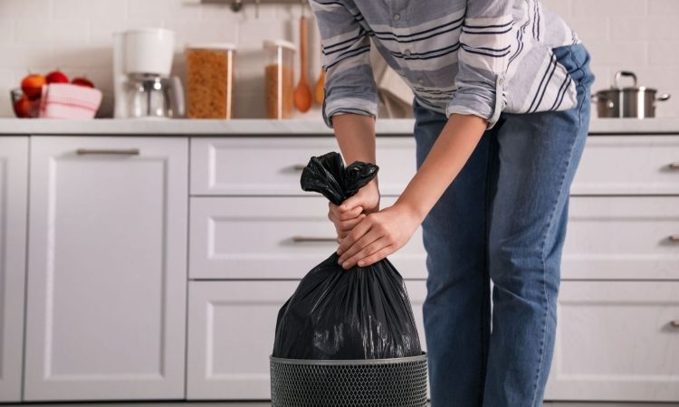 Kako poleti preprečiti smrad iz kuhinjskega koša za smeti?
