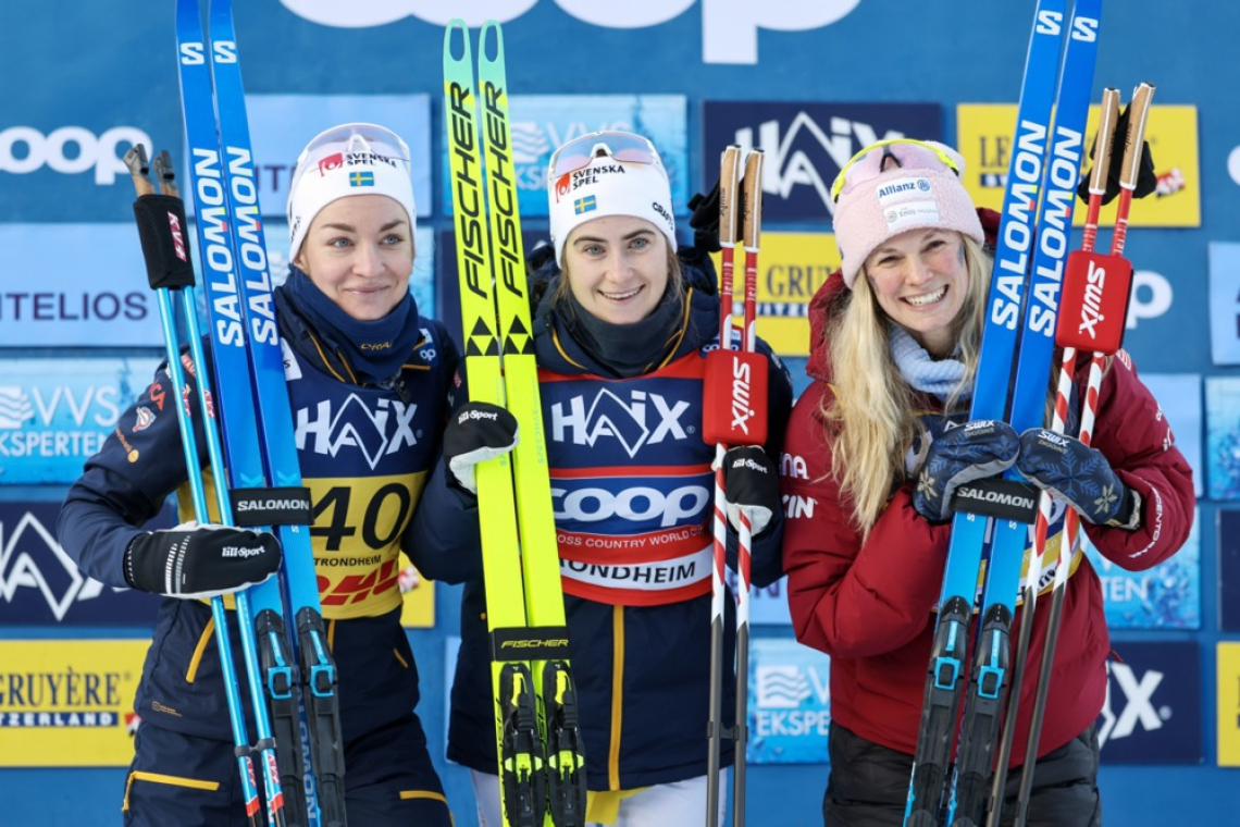 Ebba Andersson v Trondheimu do prve zmage letos, Mandeljc 33.