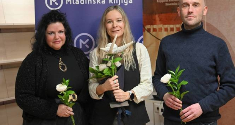 Maja B. Kranjc z romanom Kjer teče košuta prejela nagrado modra ptica 2026