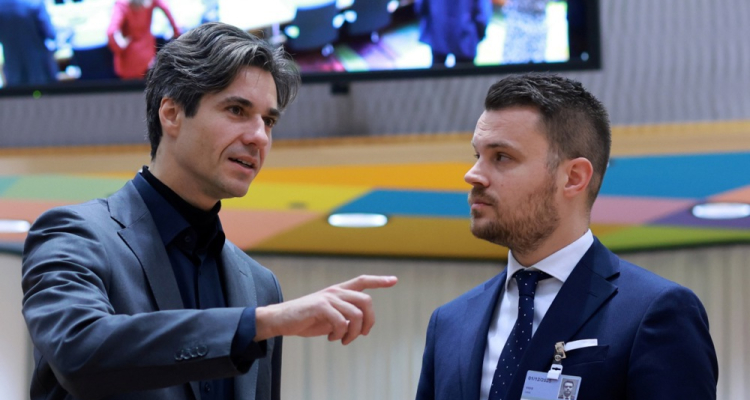 Luka Mesec in Urška Zgojznik poudarila vlogo Levice in Vesne pri oblikovanju levosredinske vlade