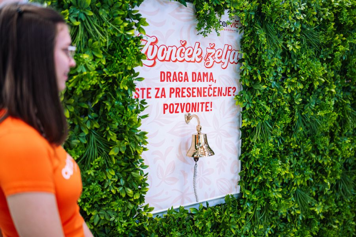 Center Vič ob dnevu žena pripravlja zvonček presenečenja