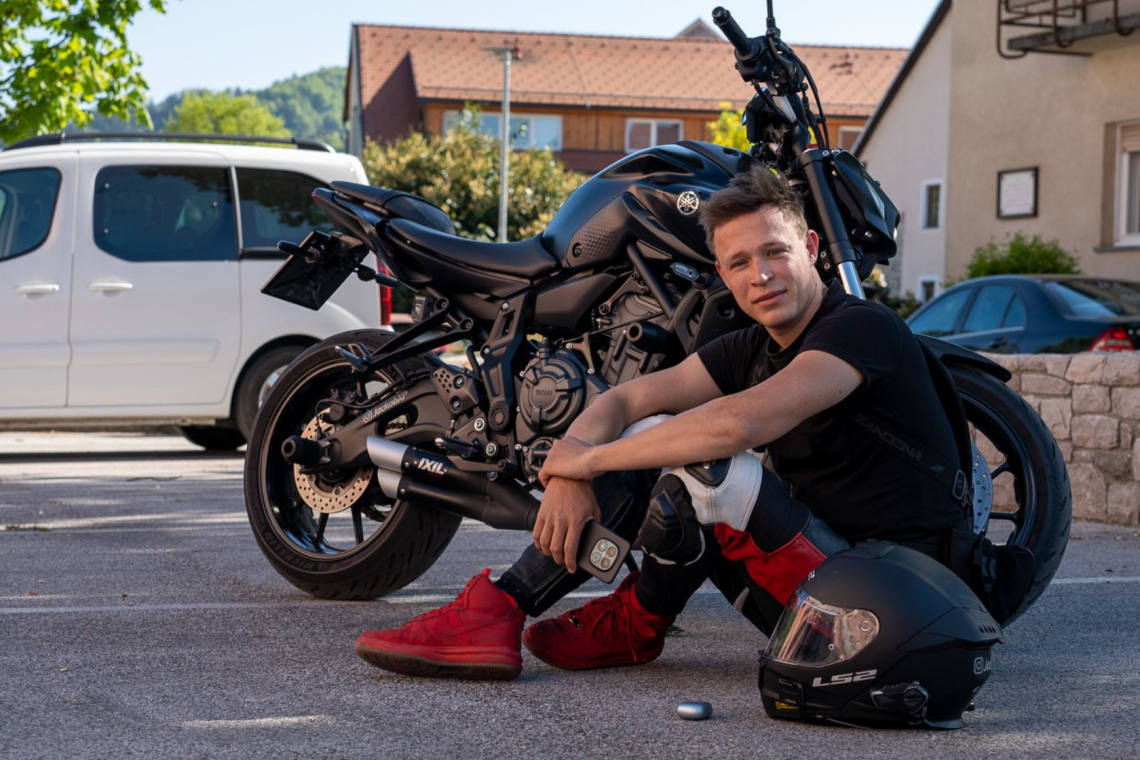 Jakob Potočnik združuje adrenalin in tehnologijo