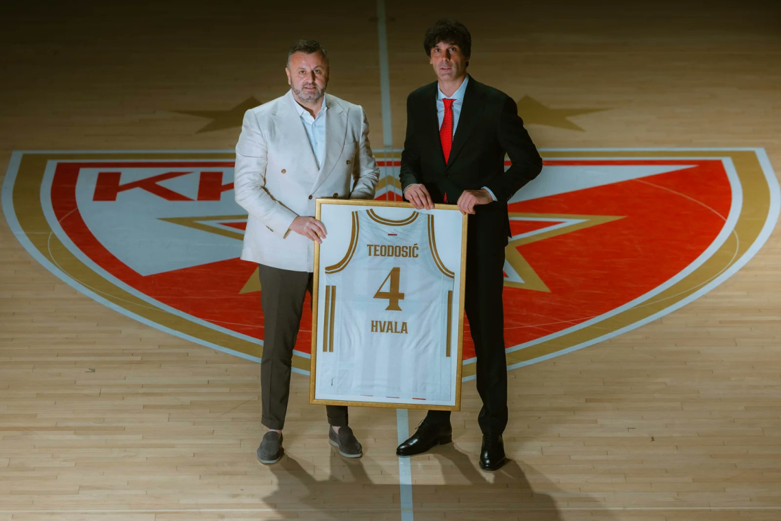 Miloš Teodosić športni direktor Crvene zvezde